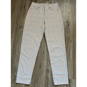 American Eagle Hi Rise  Plaid  Pants Stretch Women's Size 0